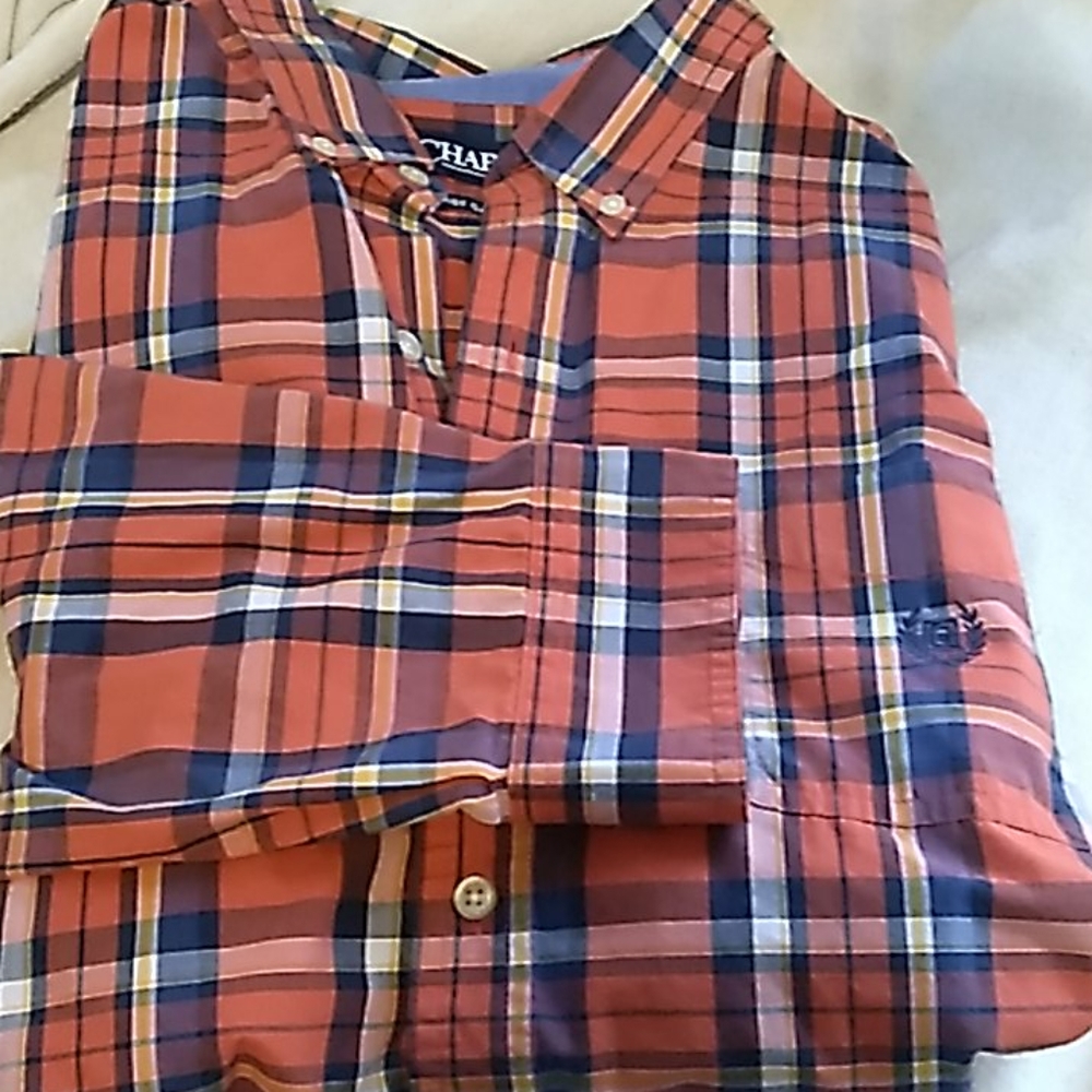 Men's 2xl Chaps button down long sleeve 2xl shirt